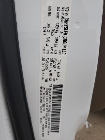 2C4RC1BG1ER113628 - 2014 CHRYSLER TOWN & COU TOURING WHITE photo 13