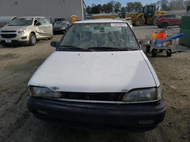 1Y1SK5461LZ165226 - 1990 GEO PRIZM BASE WHITE photo 5