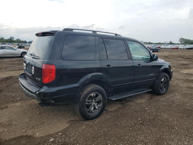 2HKYF18583H603938 - 2003 HONDA PILOT EXL შავი ფოტო 3