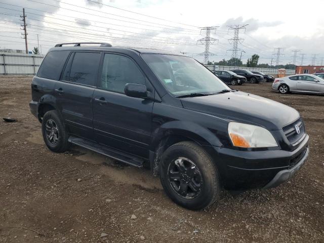 2HKYF18583H603938 - 2003 HONDA PILOT EXL შავი ფოტო 4
