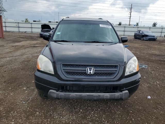 2HKYF18583H603938 - 2003 HONDA PILOT EXL შავი ფოტო 5