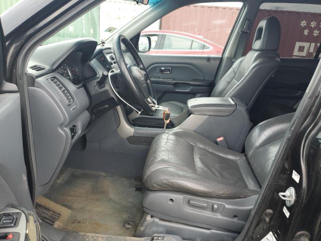 2HKYF18583H603938 - 2003 HONDA PILOT EXL შავი ფოტო 7