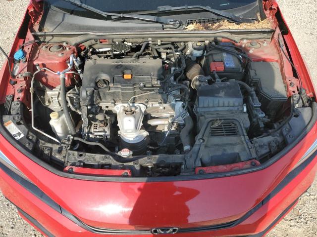 2HGFE2F29NH508908 - 2022 HONDA CIVIC LX RED photo 11
