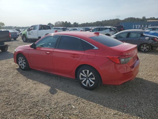 2HGFE2F29NH508908 - 2022 HONDA CIVIC LX RED photo 2