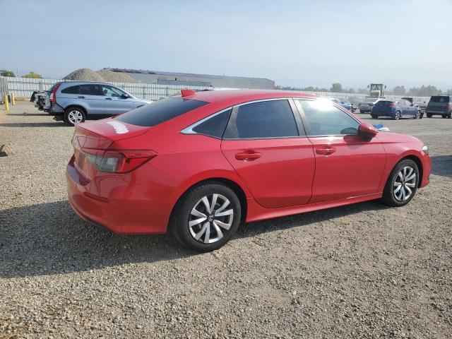 2HGFE2F29NH508908 - 2022 HONDA CIVIC LX RED photo 3