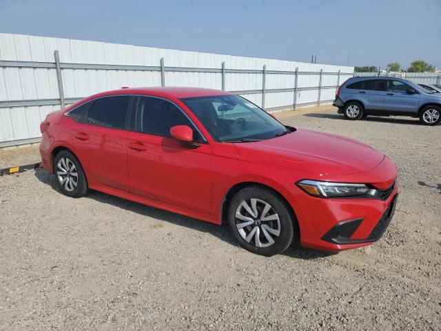 2HGFE2F29NH508908 - 2022 HONDA CIVIC LX RED photo 4