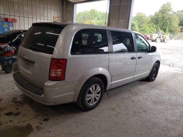 2A8HR44HX8R790904 - 2008 CHRYSLER TOWN & COU LX SILVER photo 3