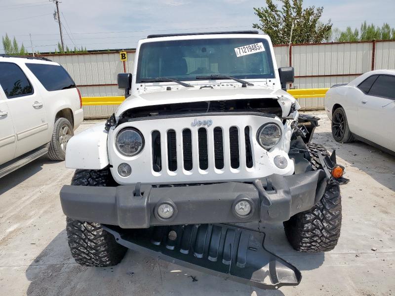 1C4BJWDG2FL573344 - 2015 JEEP WRANGLER U SPORT 白色 照片 5