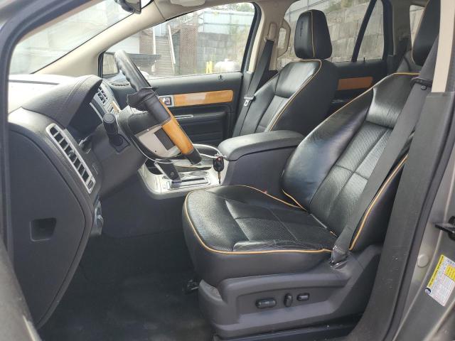2LMDU68C58BJ13704 - 2008 LINCOLN MKX GRAY photo 7