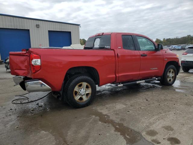 5TFUM5F18EX054468 - 2014 TOYOTA TUNDRA DOUBLE CAB SR/SR5 RED photo 3