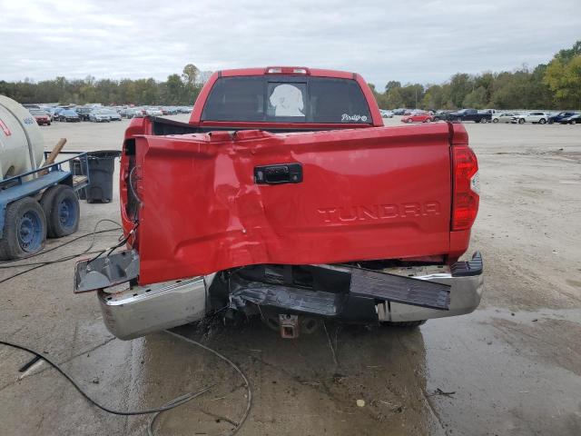 5TFUM5F18EX054468 - 2014 TOYOTA TUNDRA DOUBLE CAB SR/SR5 RED photo 6