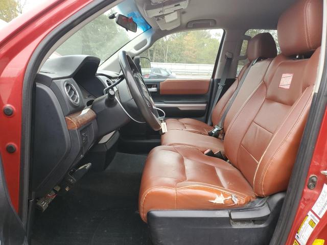5TFUM5F18EX054468 - 2014 TOYOTA TUNDRA DOUBLE CAB SR/SR5 RED photo 7