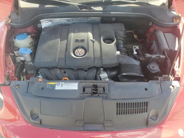 3VWFP7AT6CM616890 - 2012 VOLKSWAGEN BEETLE 红色 照片 11