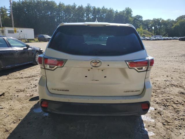 5TDDKRFH2FS082011 - 2015 TOYOTA HIGHLANDER LIMITED WHITE photo 6