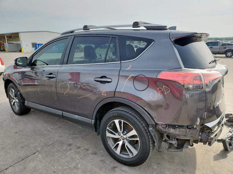 2T3WFREV0HW316104 - 2017 TOYOTA RAV4 XLE GRAY photo 2