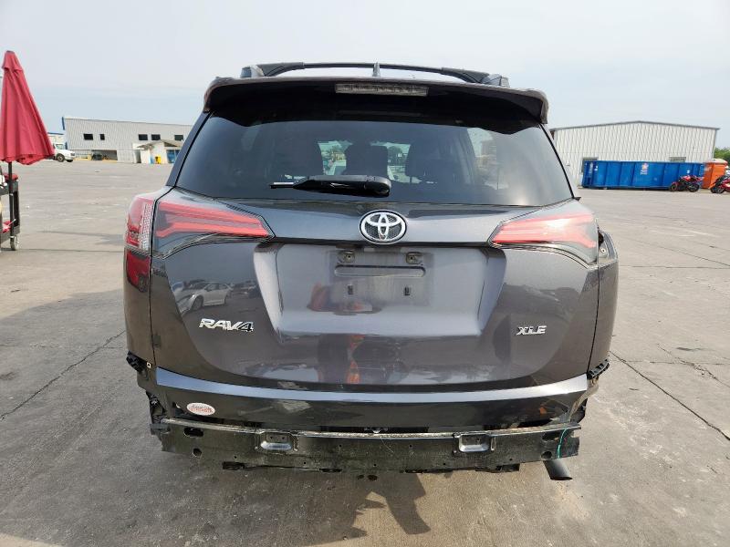 2T3WFREV0HW316104 - 2017 TOYOTA RAV4 XLE GRAY photo 6