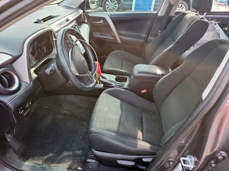 2T3WFREV0HW316104 - 2017 TOYOTA RAV4 XLE GRAY photo 7