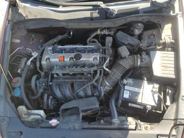 1HGCP2F34CA069733 - 2012 HONDA ACCORD LX Бордовый фото 11