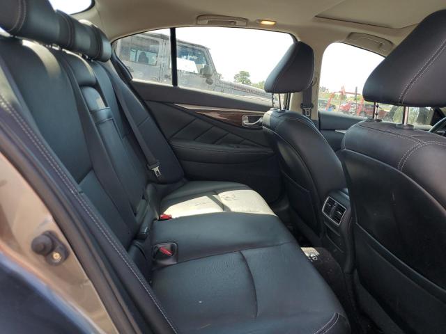 JN1BV7AR1EM689274 - 2014 INFINITI Q50 BASE ნაცრისფერი ფოტო 10