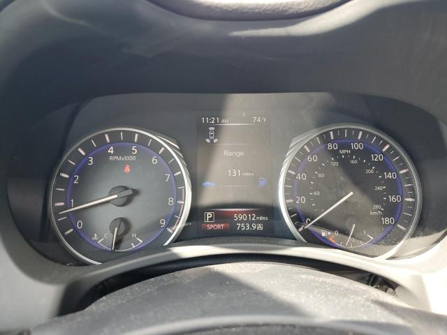 JN1BV7AR1EM689274 - 2014 INFINITI Q50 BASE ნაცრისფერი ფოტო 9