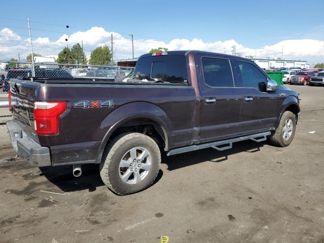 1FTFW1EG3JKC52819 - 2018 FORD F150 SUPERCREW BURGUNDY photo 3