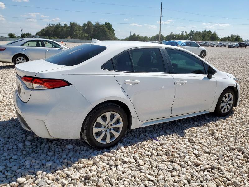 5YFEPMAE0MP170485 - 2021 TOYOTA COROLLA LE WHITE photo 3