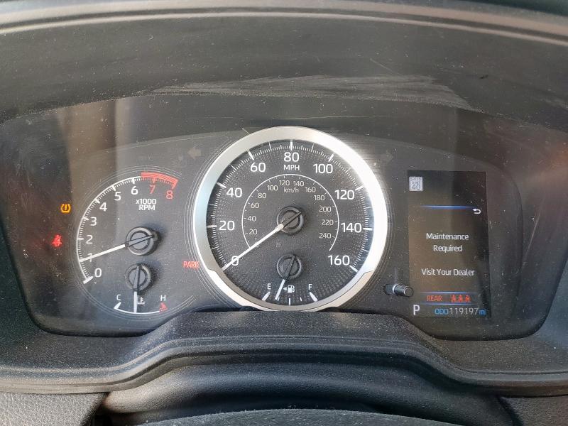 5YFEPMAE0MP170485 - 2021 TOYOTA COROLLA LE WHITE photo 9