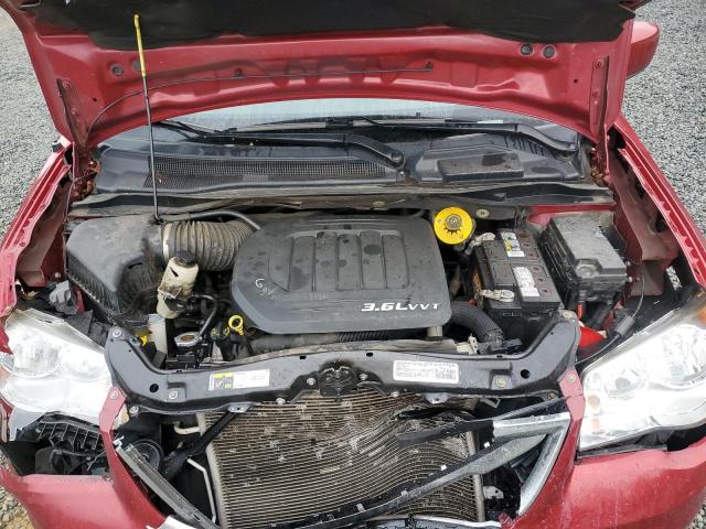 2C4RC1BG1ER208593 - 2014 CHRYSLER TOWN & COU TOURING 红色 照片 12