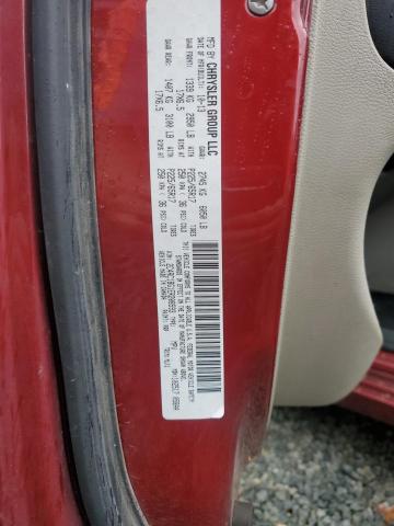 2C4RC1BG1ER208593 - 2014 CHRYSLER TOWN & COU TOURING 红色 照片 13