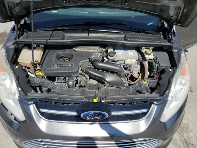 1FADP5BU5FL104510 - 2015 FORD C-MAX SEL 灰色 照片 12