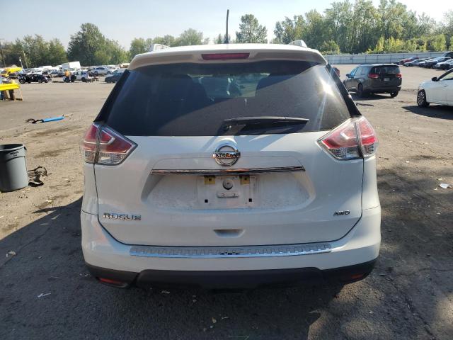 KNMAT2MV1GP629992 - 2016 NISSAN ROGUE S WHITE photo 6
