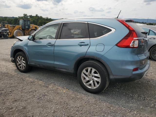 2HKRM4H7XGH719287 - 2016 HONDA CR-V EXL BLUE photo 2