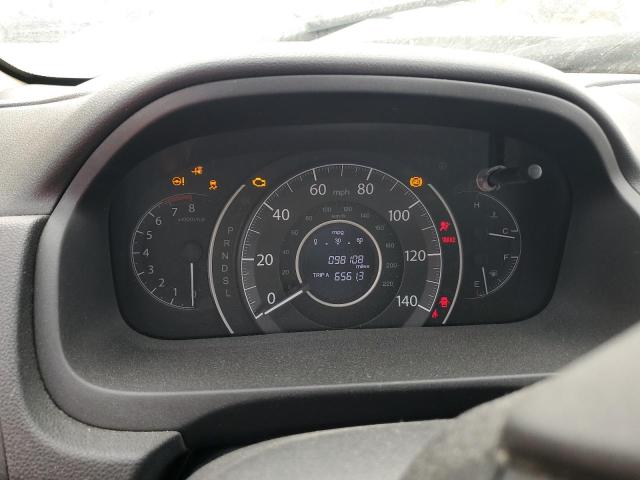 2HKRM4H7XGH719287 - 2016 HONDA CR-V EXL BLUE photo 9