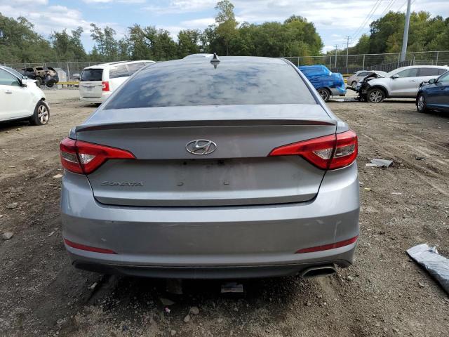 5NPE24AF6FH216859 - 2015 HYUNDAI SONATA SE SILVER photo 6