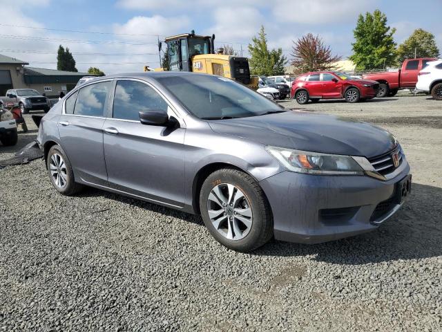 1HGCR2F34DA108901 - 2013 HONDA ACCORD LX GRAY photo 4