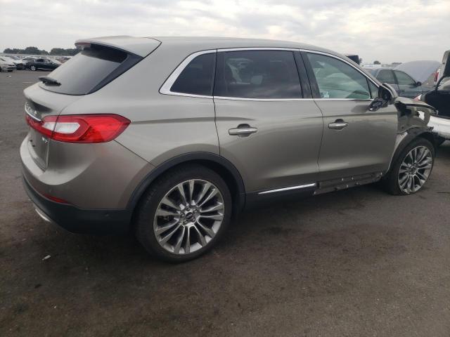 2LMPJ8LRXGBL53763 - 2016 LINCOLN MKX RESERVE GRAY photo 3