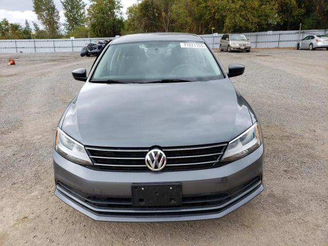 3VW2K7AJ7FM238692 - 2015 VOLKSWAGEN JETTA BASE GRAY photo 5