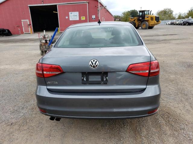 3VW2K7AJ7FM238692 - 2015 VOLKSWAGEN JETTA BASE GRAY photo 6