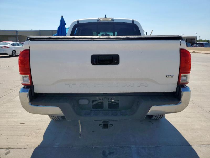 3TMAZ5CN9GM025842 - 2016 TOYOTA TACOMA DOUBLE CAB WHITE photo 6