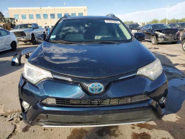 JTMRJREV9JD155251 - 2018 TOYOTA RAV4 HV LE BLUE photo 5