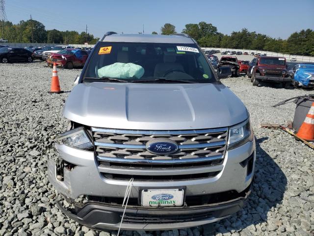 1FM5K7D81JGB69764 - 2018 FORD EXPLORER XLT Gümüş foto 5