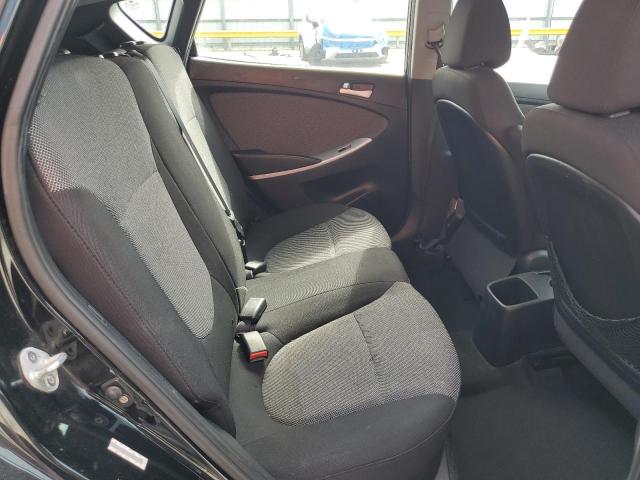 KMHCT5AE2CU007665 - 2012 HYUNDAI ACCENT GLS BLACK photo 10