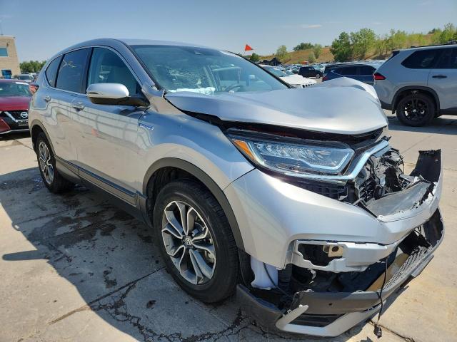 7FART6H56ME014479 - 2021 HONDA CR-V EX SILVER photo 4