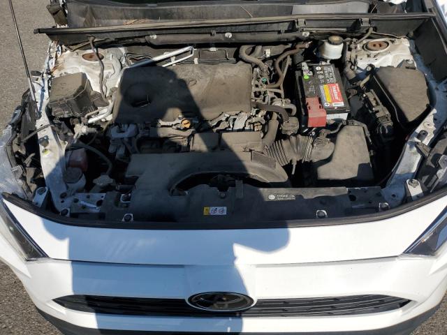 2T3P1RFV7KW003835 - 2019 TOYOTA RAV4 XLE WHITE photo 12