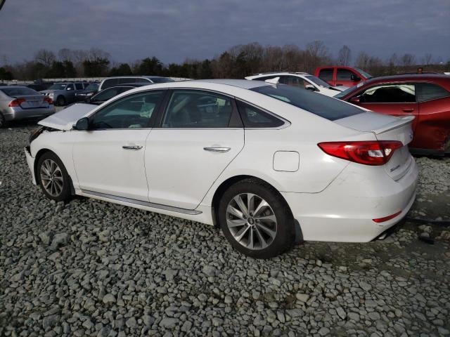 5NPE34AF1GH317404 - 2016 HYUNDAI SONATA SPORT WHITE photo 2