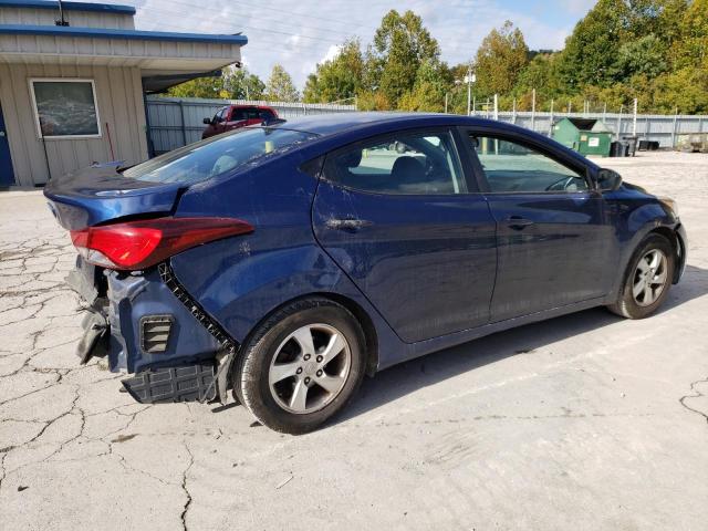 5NPDH4AE5FH586640 - 2015 HYUNDAI ELANTRA SE BLUE photo 3