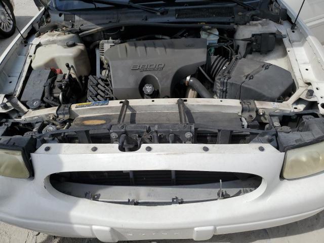1G4HP52K834162736 - 2003 BUICK LESABRE CUSTOM WHITE photo 11