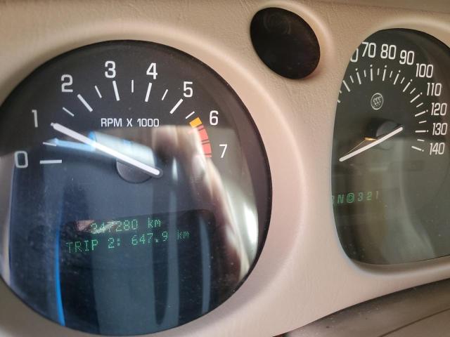 1G4HP52K834162736 - 2003 BUICK LESABRE CUSTOM WHITE photo 9