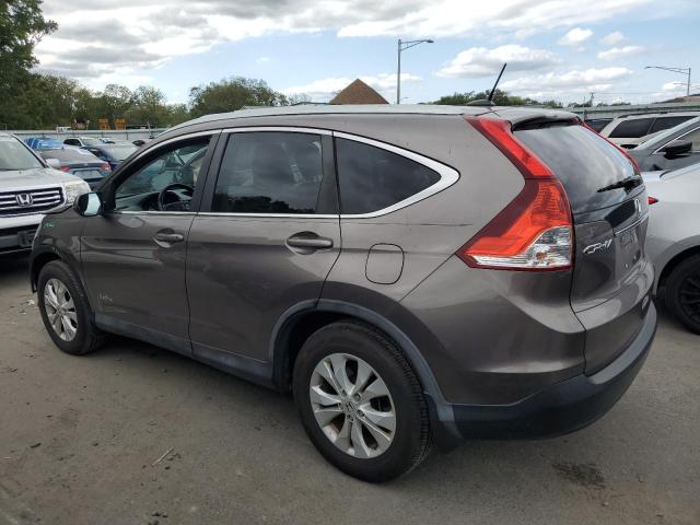 5J6RM4H70DL058628 - 2013 HONDA CR-V EXL ნაცრისფერი ფოტო 2