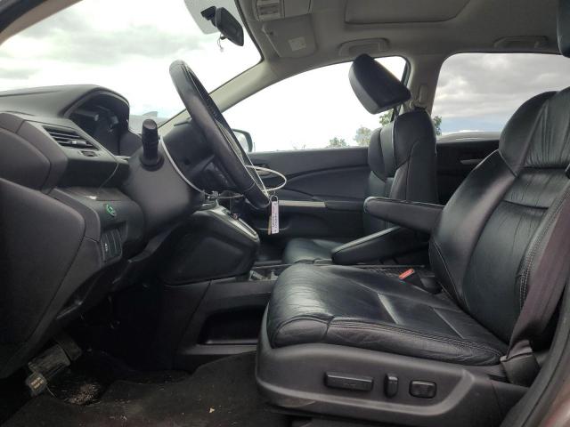 5J6RM4H70DL058628 - 2013 HONDA CR-V EXL ნაცრისფერი ფოტო 7